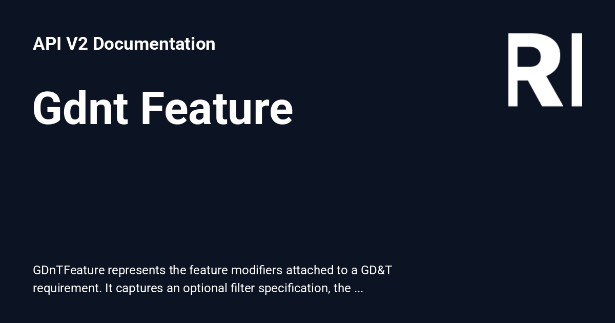 GDnTFeature - API V2 Documentation
