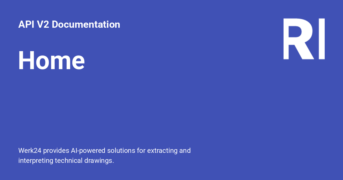 Home - API V2 Documentation